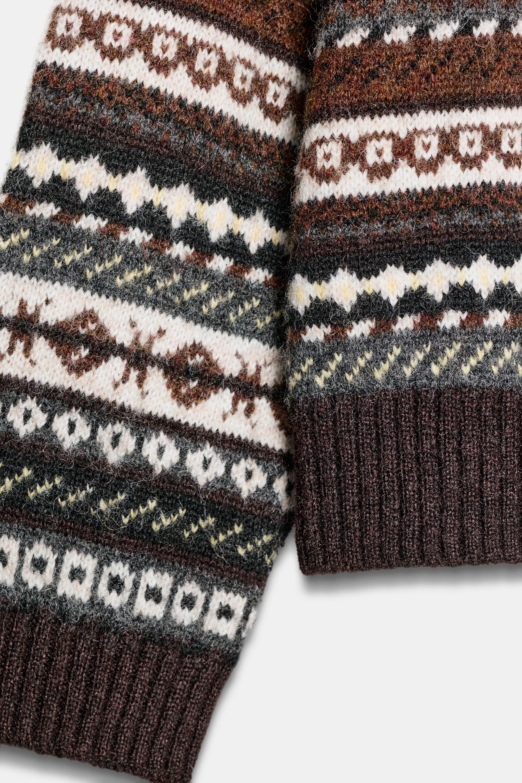 JACQUARD KNIT JUMPER